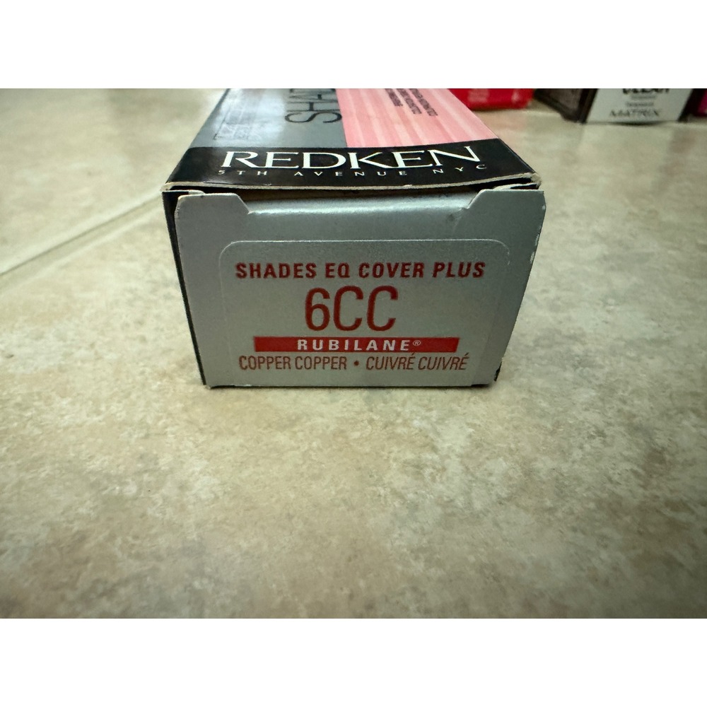 Redken Shades EQ Cover Plus 6CC Rubilane Copper Copper Cream Hair Color
